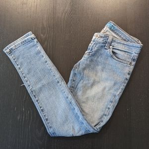 Pac Sun Sz 5 short low-rise skinny jeans Iris Anchor Blue